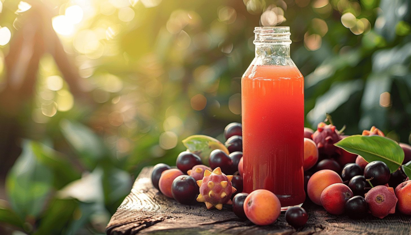 Jus de mangoustan